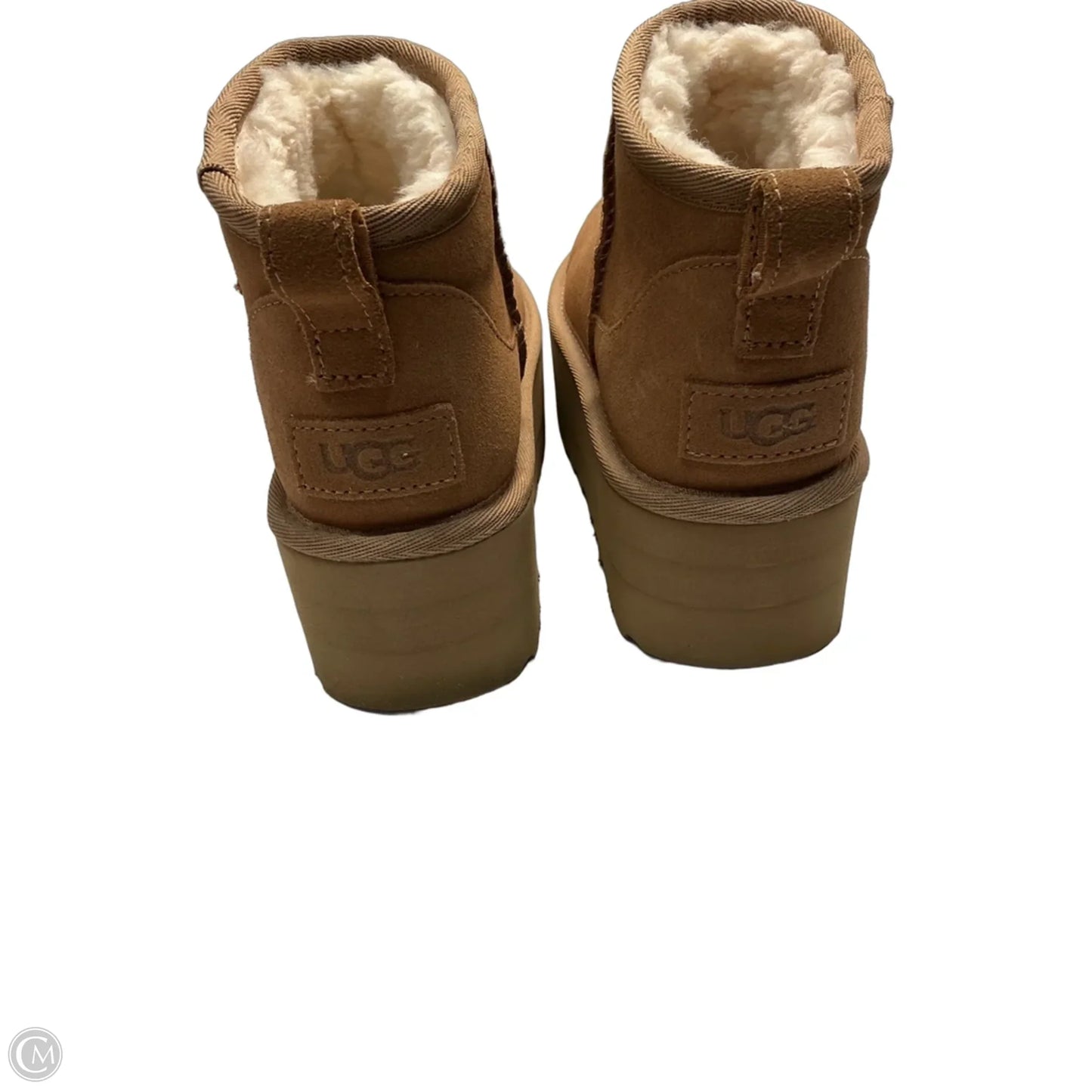 Boots Designer By Ugg In Tan, Size: 6