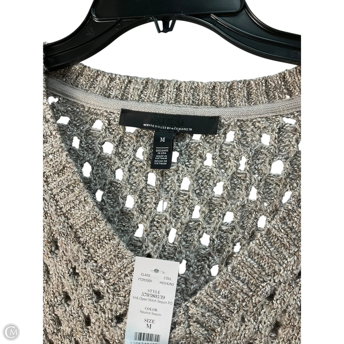 Sweater By White House Black Market In Gold, Size: M