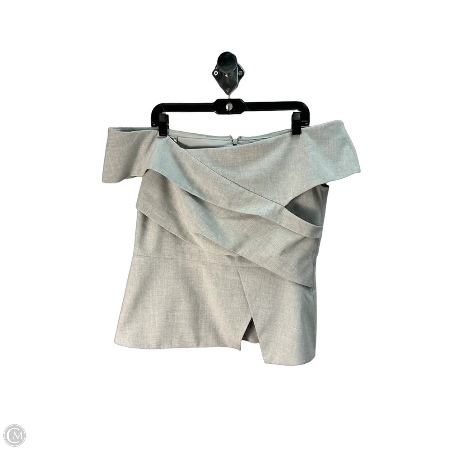 Top Sleeveless By Loft In Grey, Size: Xl