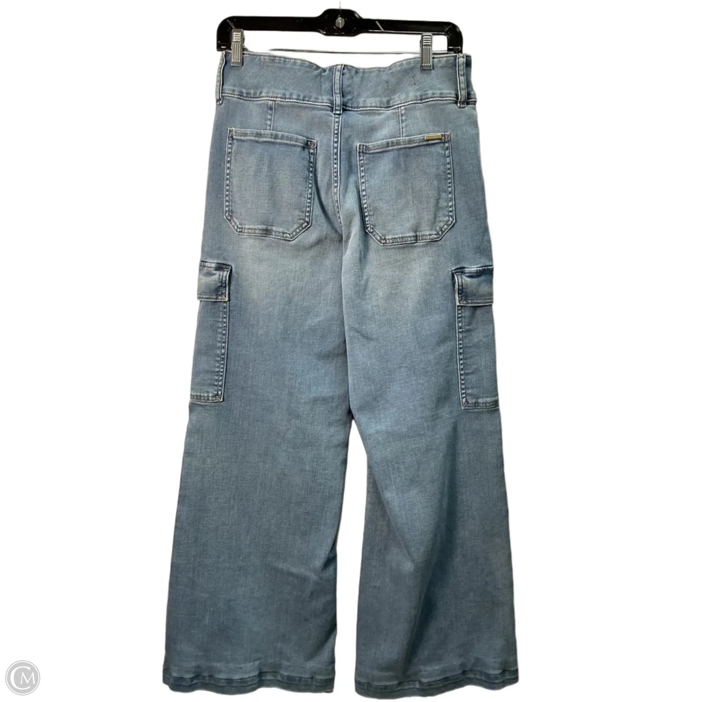 Jeans Wide Leg By White House Black Market In Blue Denim, Size: 6