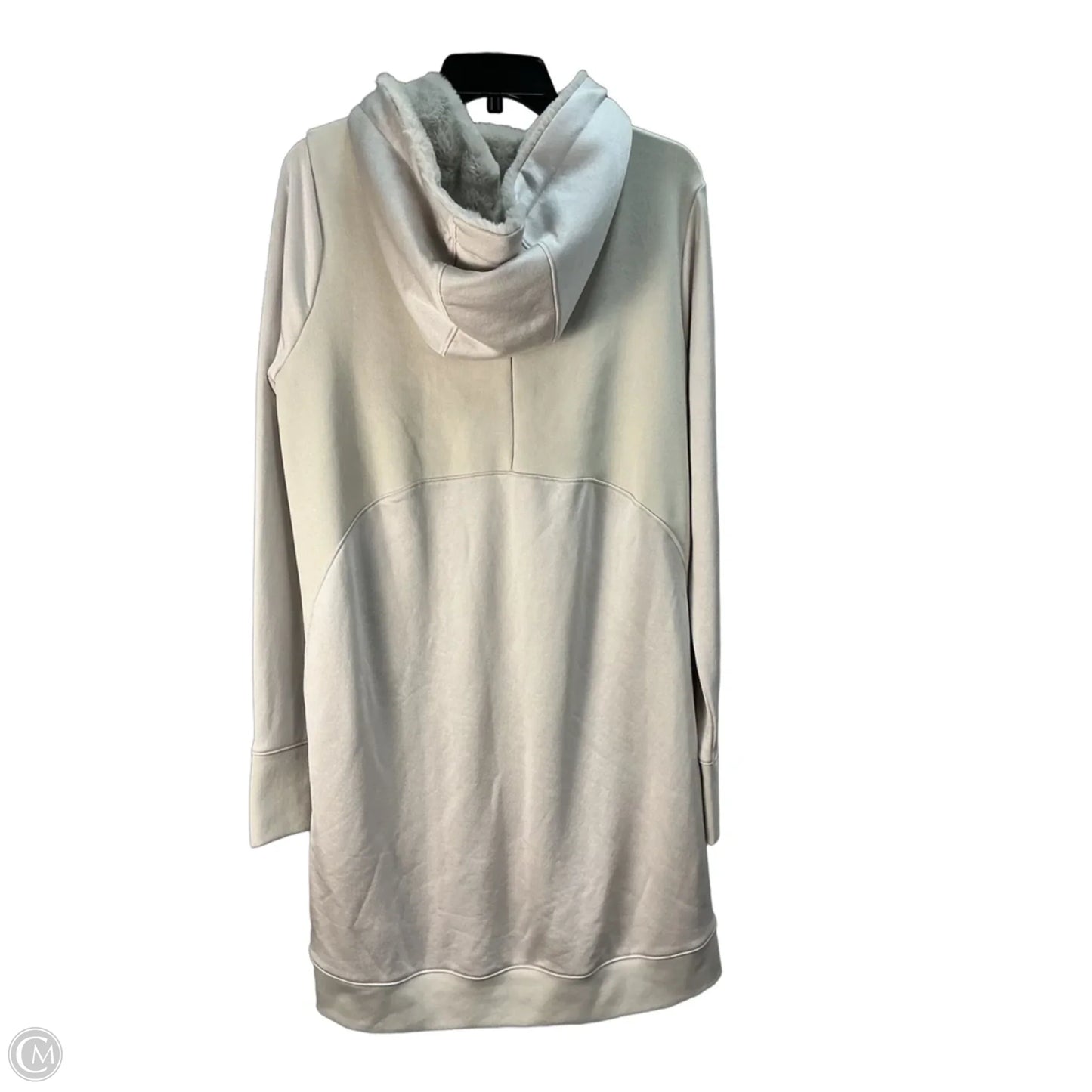Athletic Sweatshirt Hoodie By Athleta In Grey, Size: L