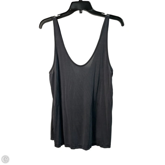 Top Sleeveless Basic By Free People In Grey, Size: L