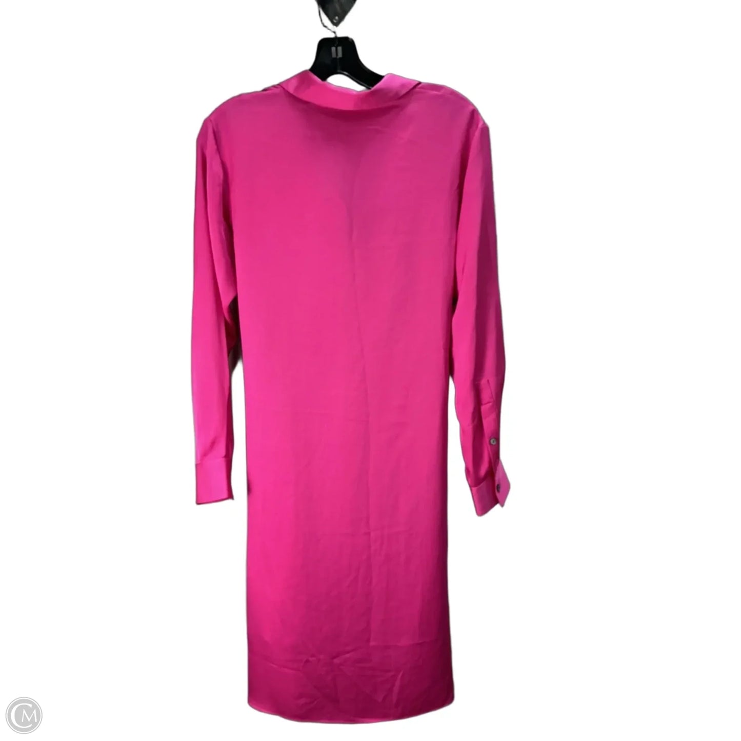 Dress Party Midi By Theory In Pink & Tan, Size: S