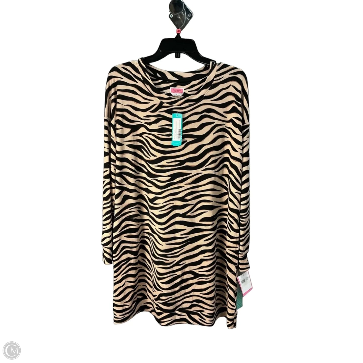 Dress Designer By Kate Spade In Animal Print, Size: M