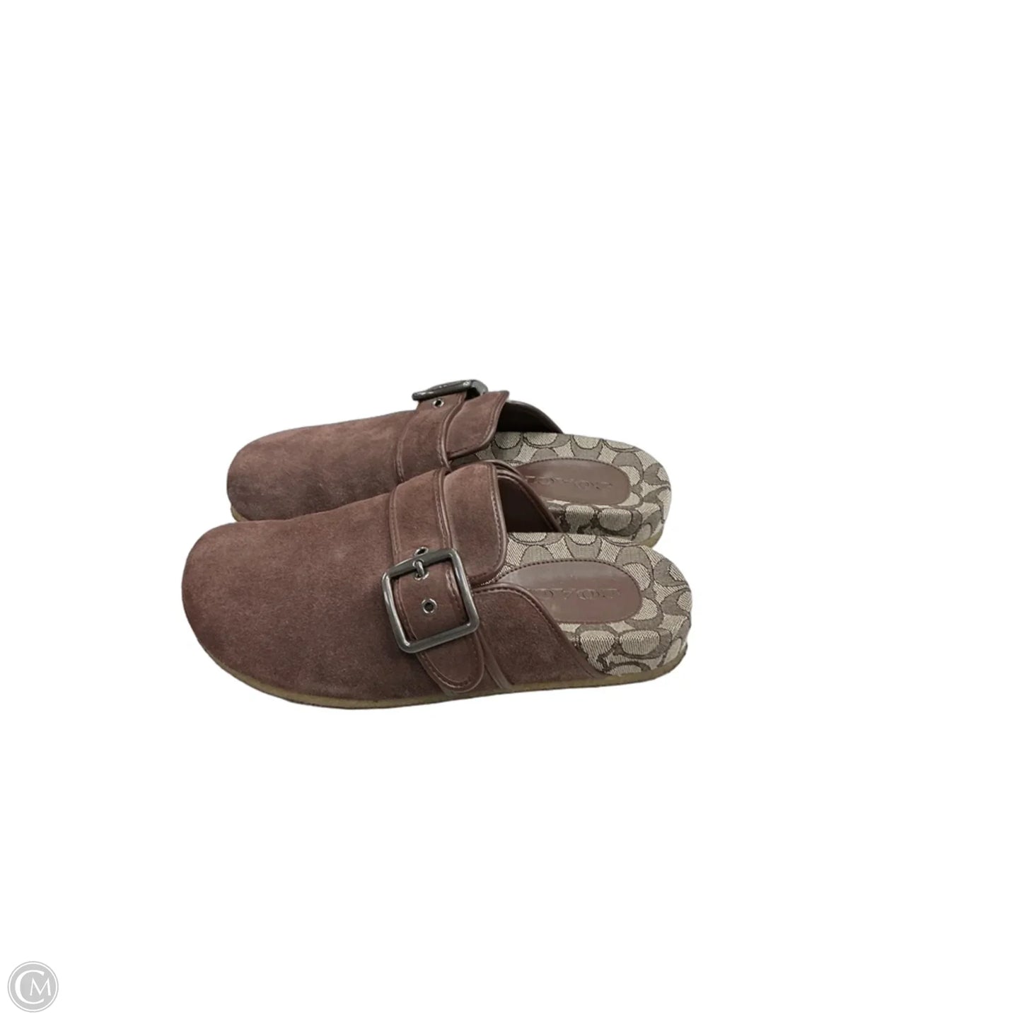 Shoes Designer By Coach In Brown, Size: 10