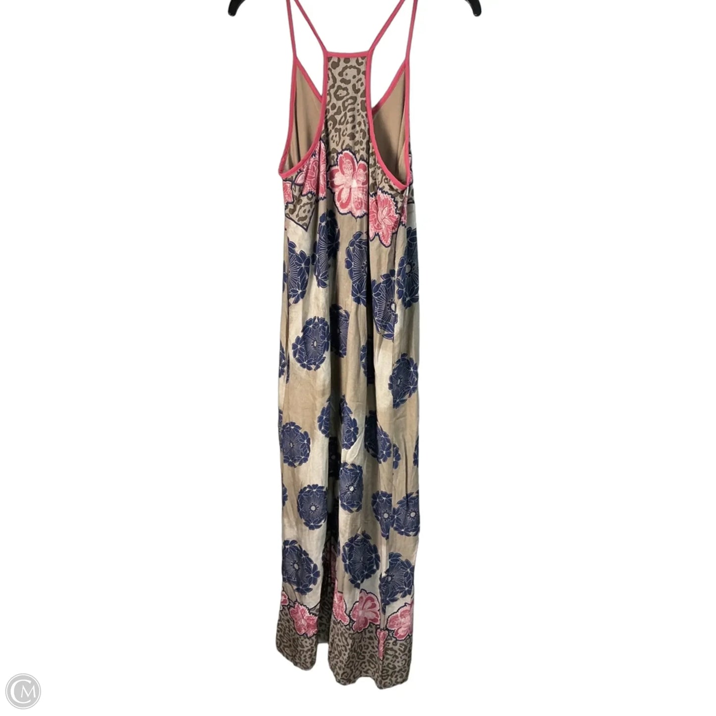 Dress Party Long By Solitaire In Blue & Tan, Size: S