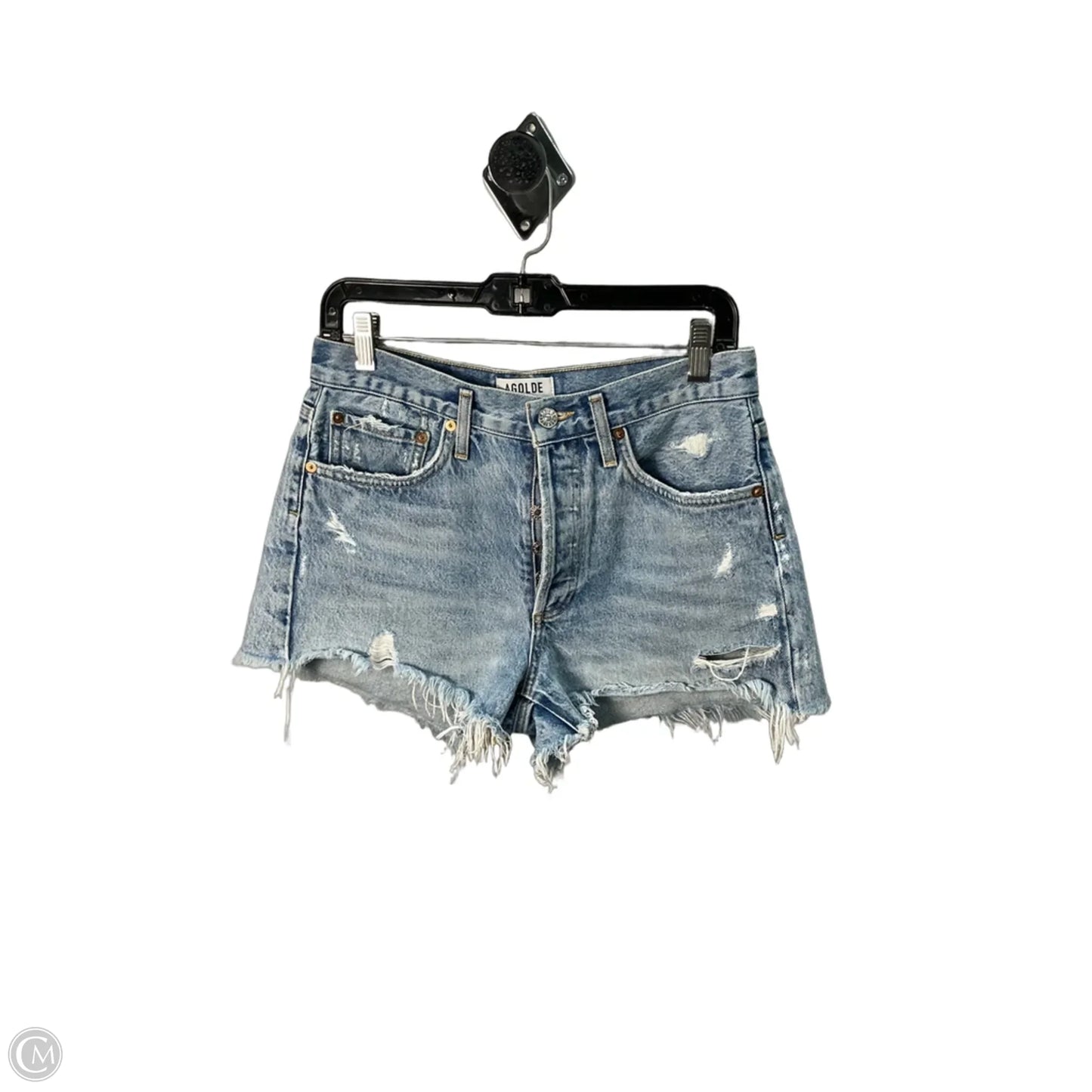 Shorts By Agolde In Blue Denim, Size: 4