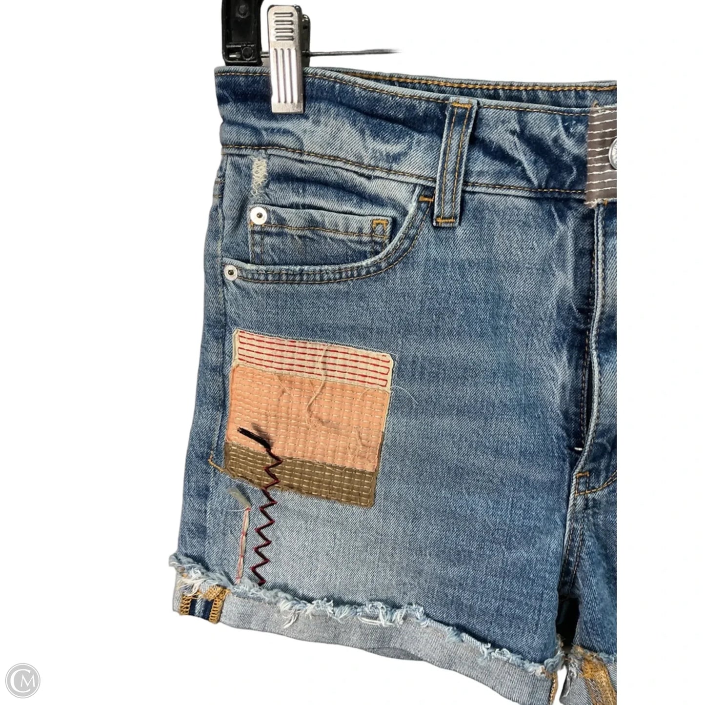 Shorts By Pilcro In Blue Denim, Size: 4