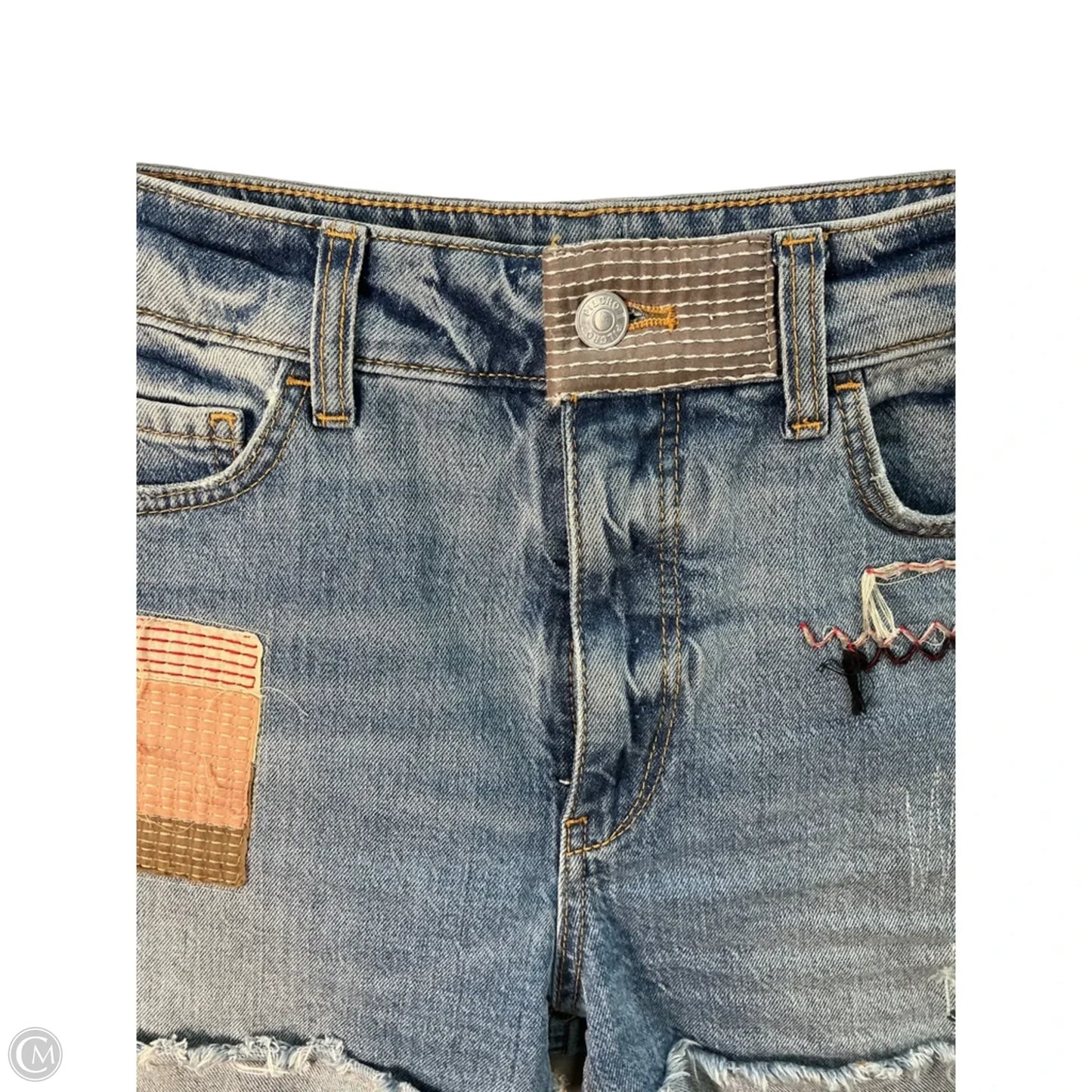 Shorts By Pilcro In Blue Denim, Size: 4