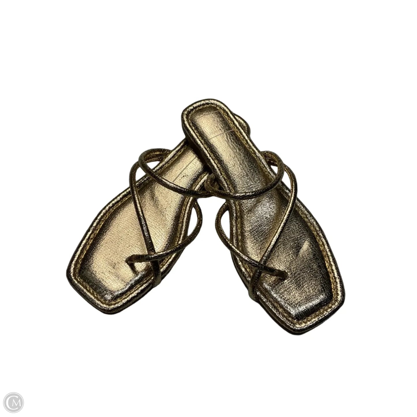 Sandals Flats By Dolce Vita In Gold, Size: 8.5
