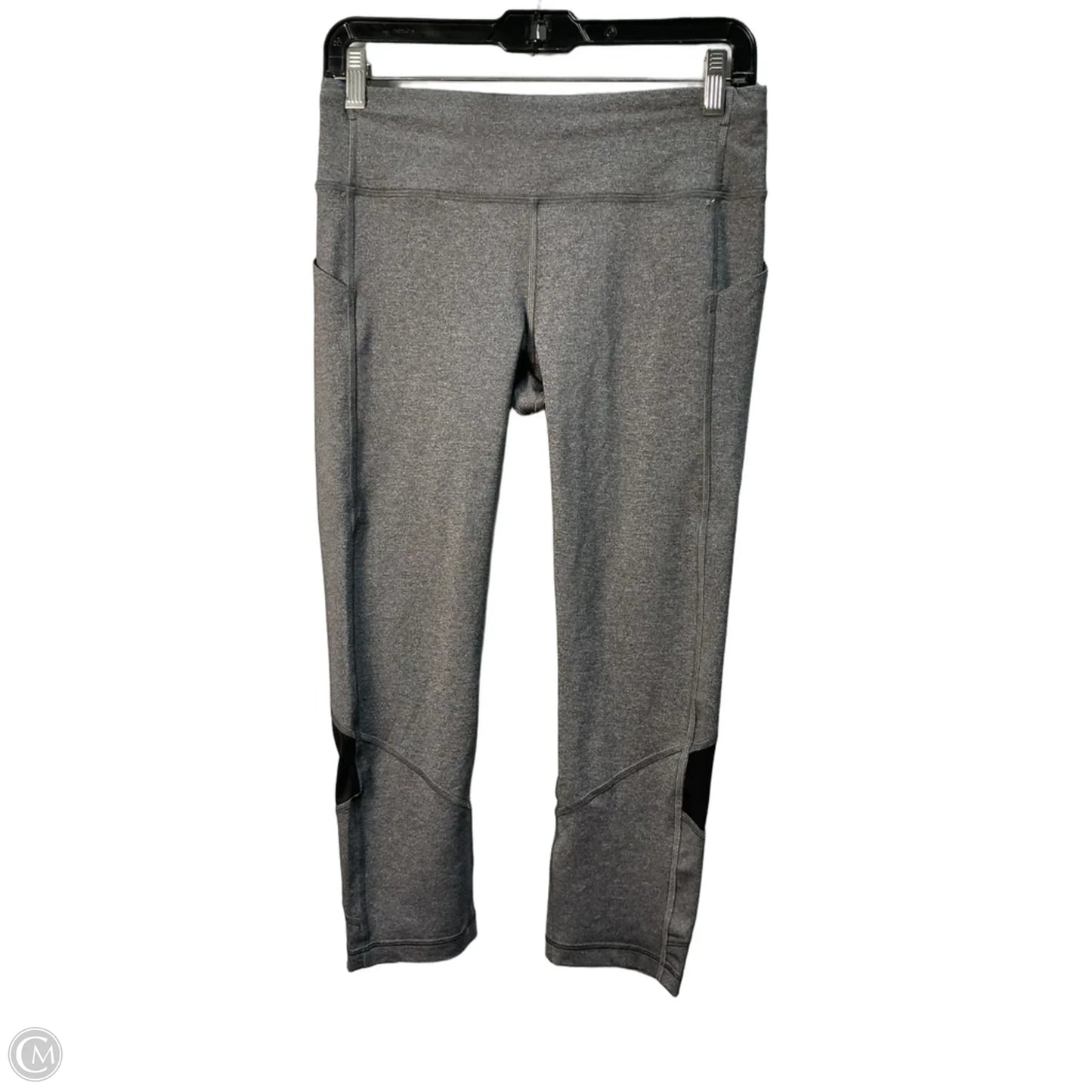 Athletic Leggings Capris By Lululemon In Grey, Size: S