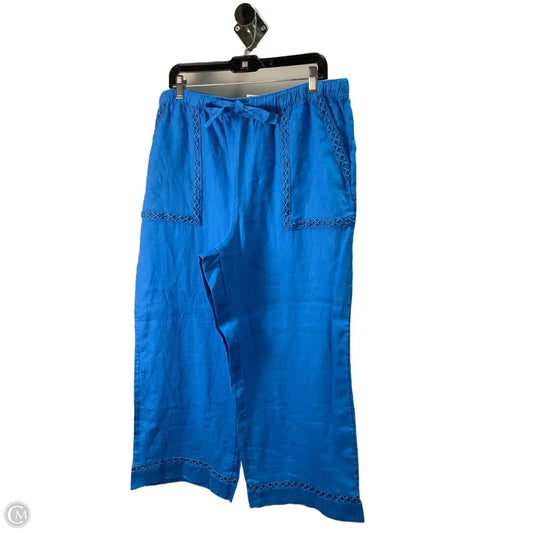 Pants Linen By Joie In Blue, Size: Xl