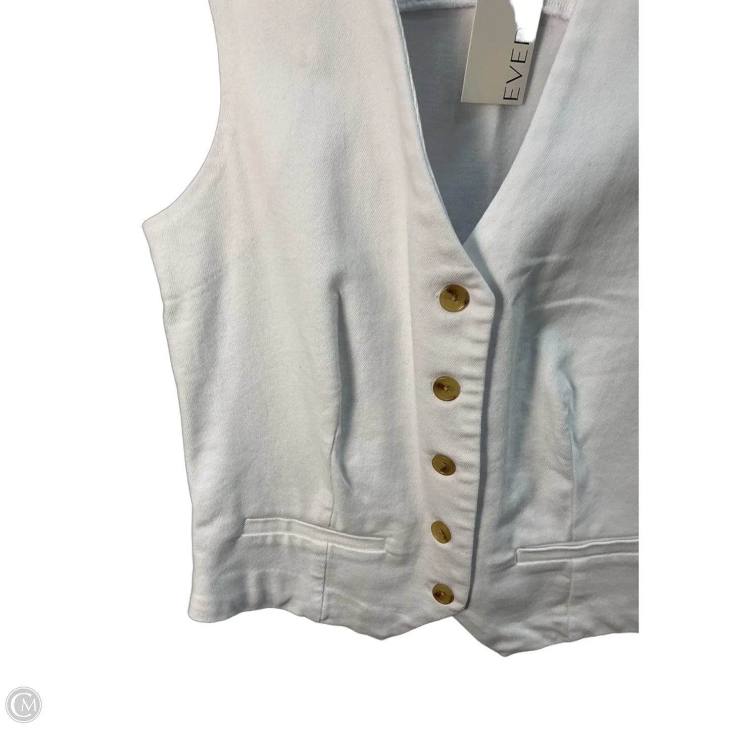 Vest Other By Evereve In White, Size: Xs