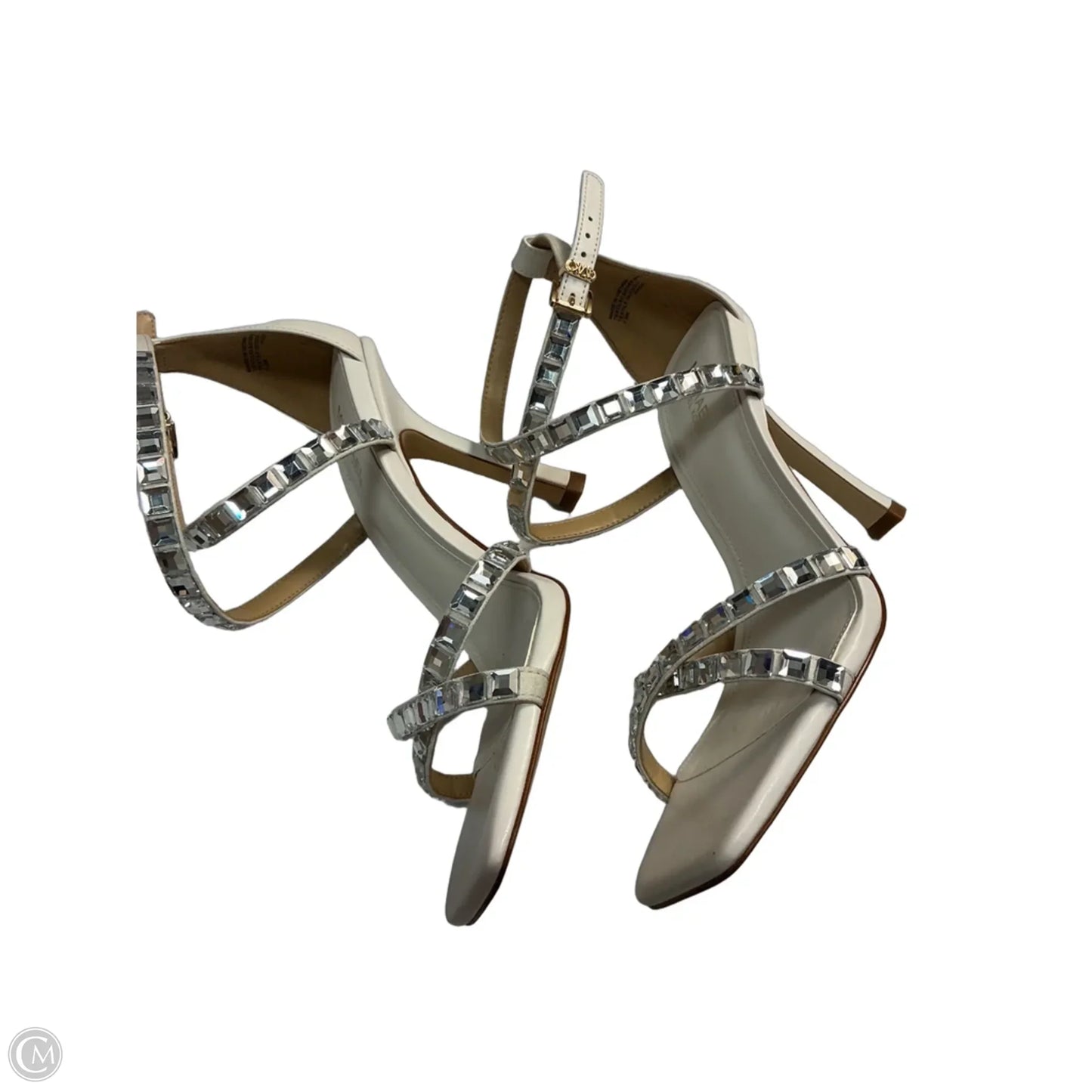 Shoes Heels Stiletto By Michael By Michael Kors In White, Size: 7.5
