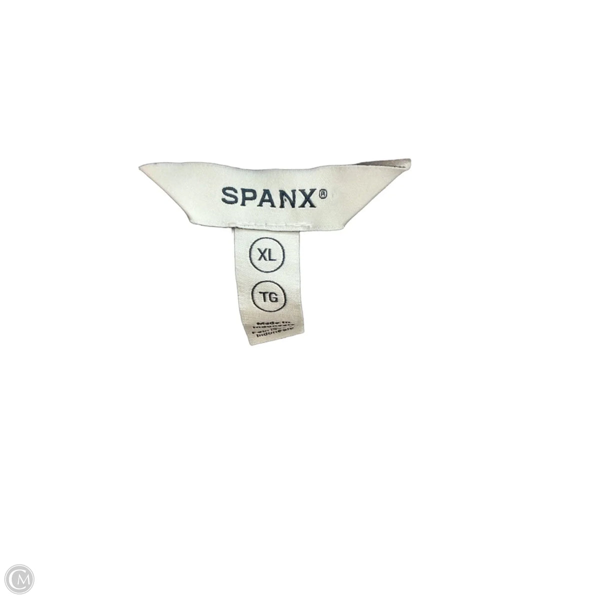 Top Long Sleeve By Spanx In Blue & Cream, Size: Xl
