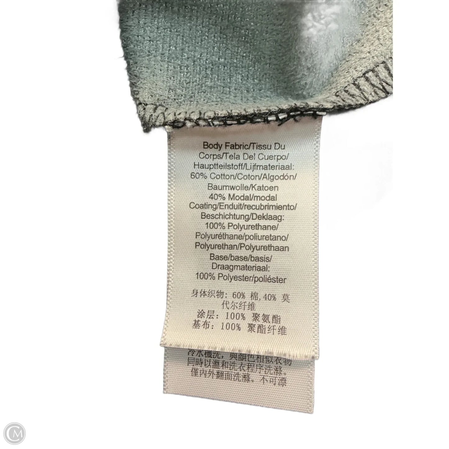 Top Short Sleeve By Dkny In Black, Size: M