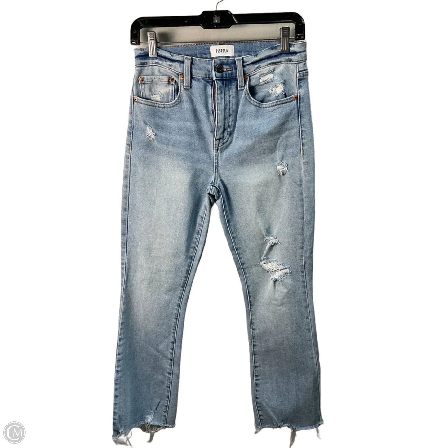 Jeans Straight By Pistola In Blue, Size: 4