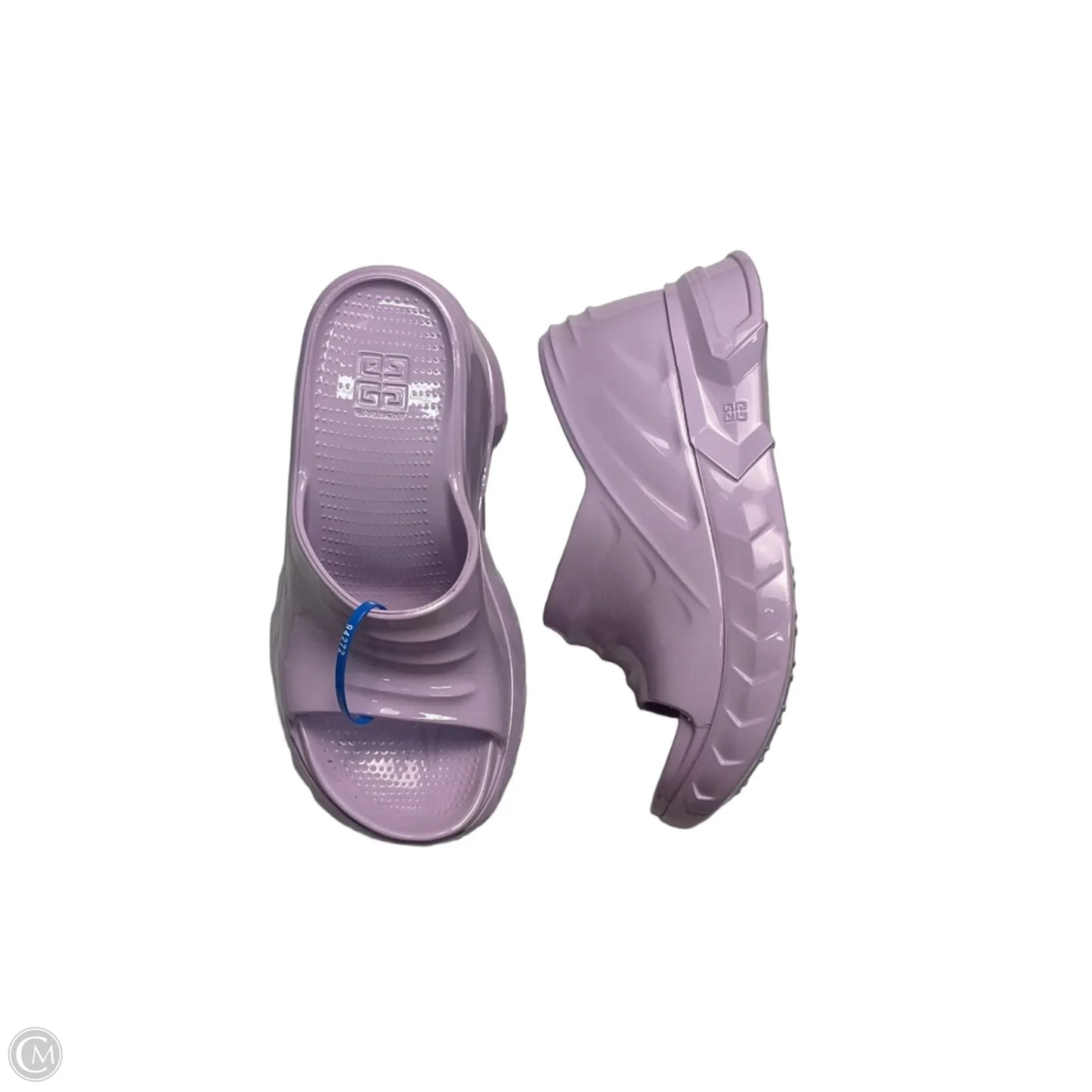 Sandals Luxury Designer By Givenchy In Purple, Size: 7