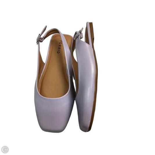 Shoes Flats By Torrid In Purple, Size: 8