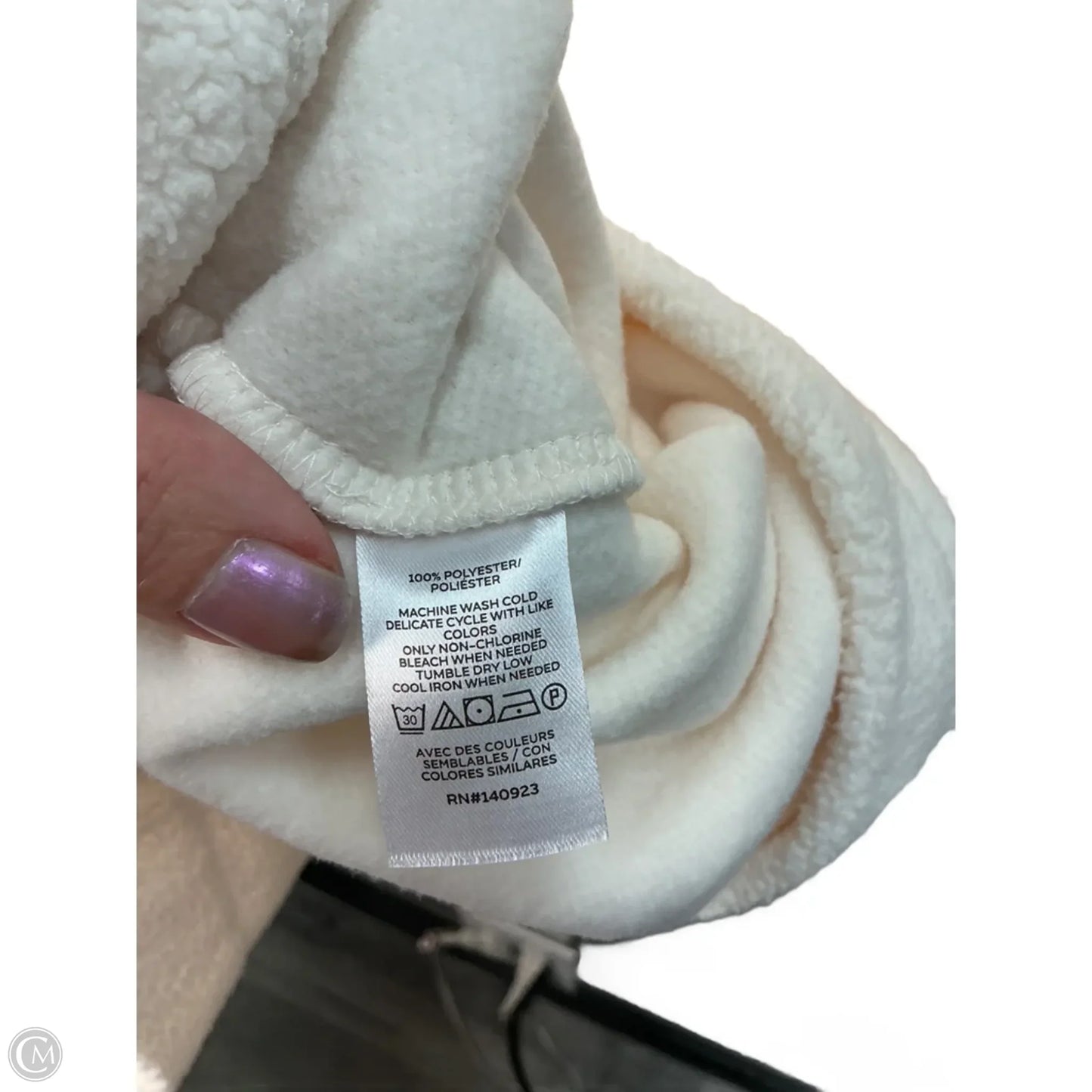 Top Long Sleeve By Loft In Cream, Size: M