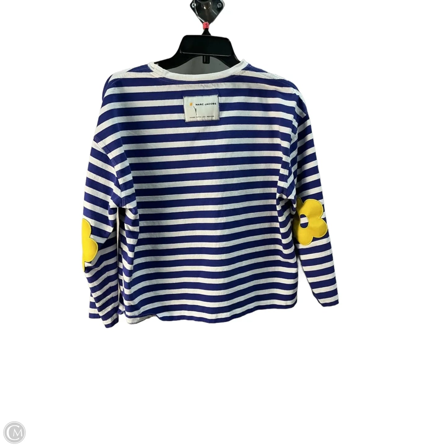 Sweater Luxury Designer By Marc Jacobs In Striped, Size: S