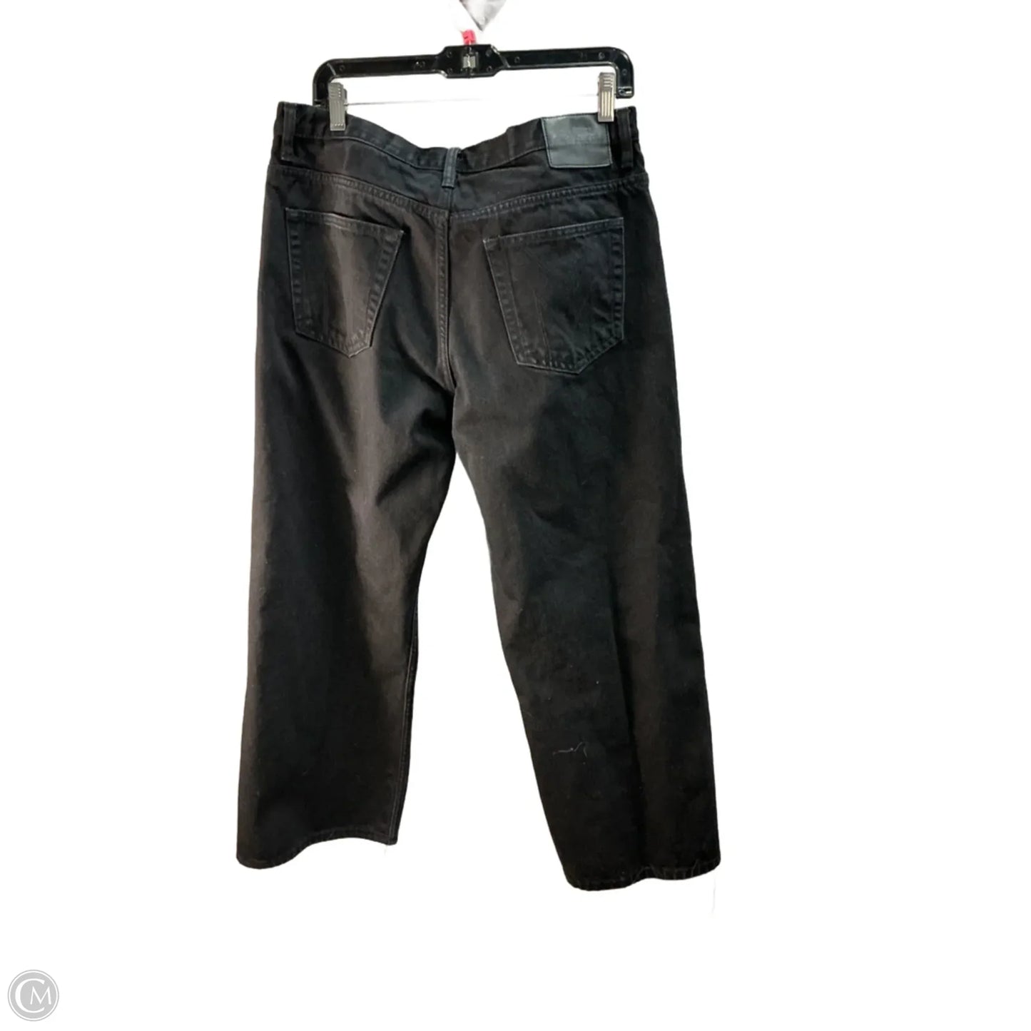 Jeans Luxury Designer By Marc Jacobs In Black, Size: 12