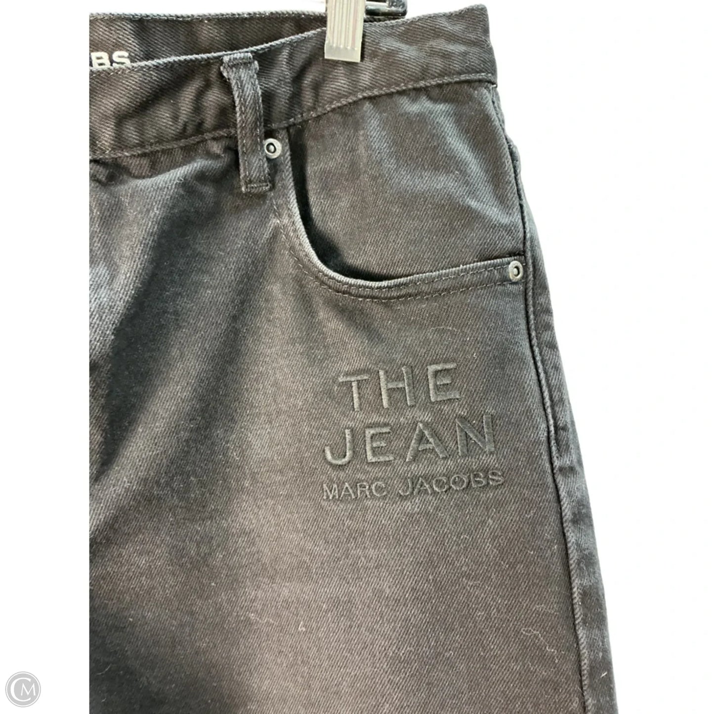 Jeans Luxury Designer By Marc Jacobs In Black, Size: 12