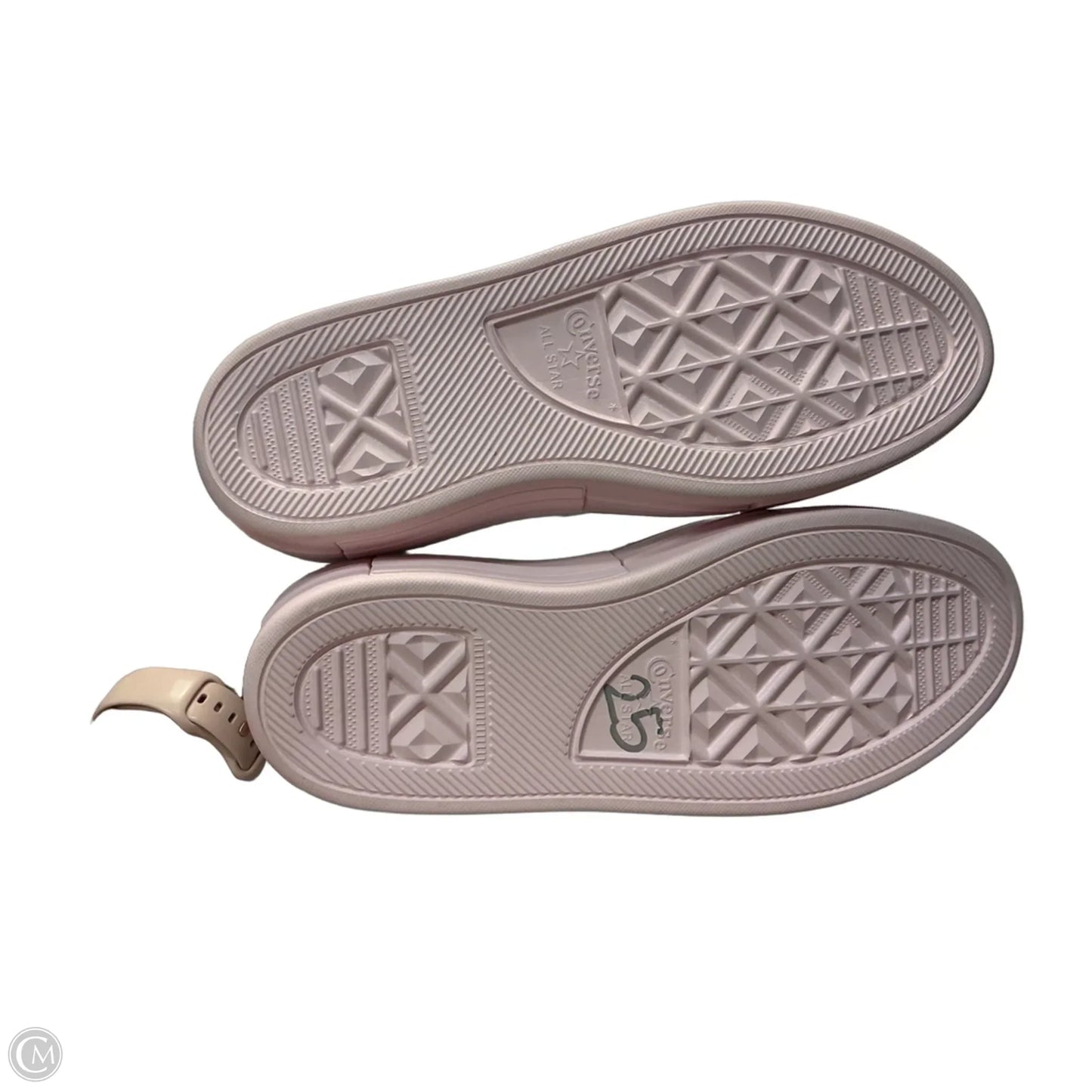 Shoes Flats By Converse In Green & Pink, Size: 10