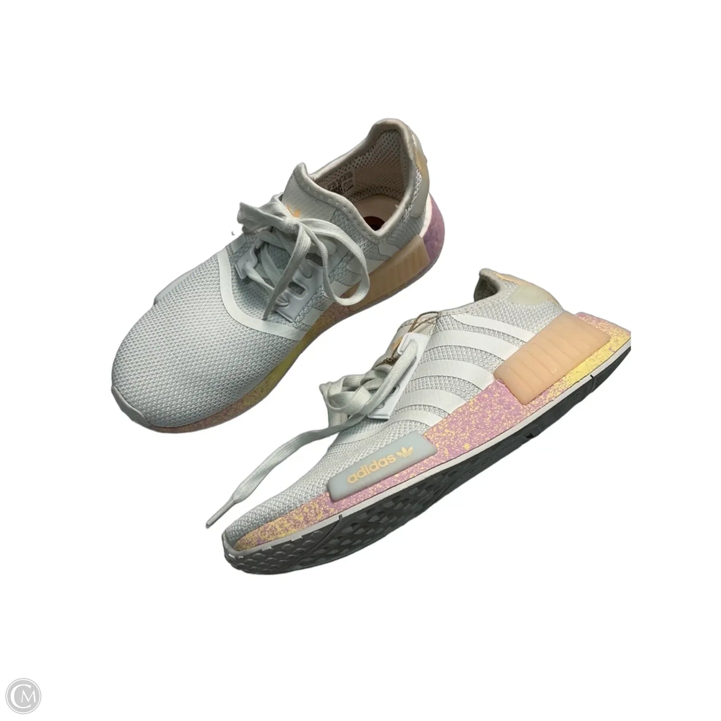 Shoes Athletic By Adidas In White, Size: 8
