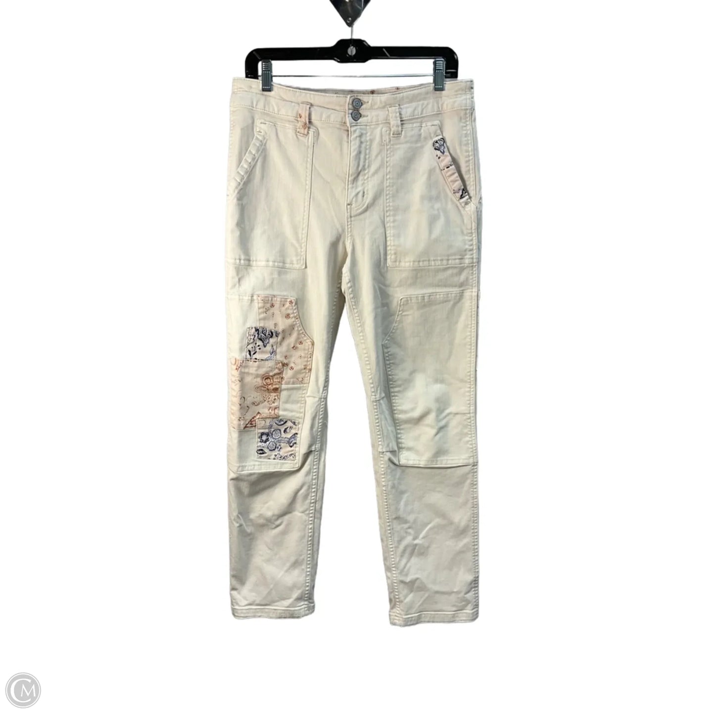 Jeans Straight By Pilcro In Beige, Size: 10