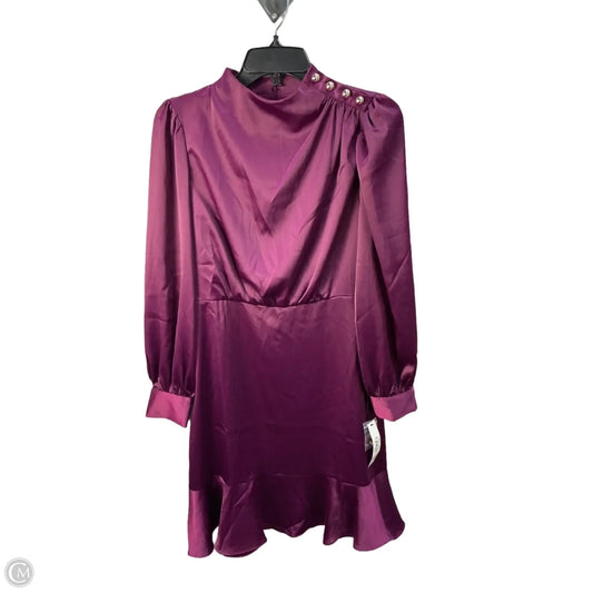 Dress Casual Midi By Maggy London In Purple, Size: 6