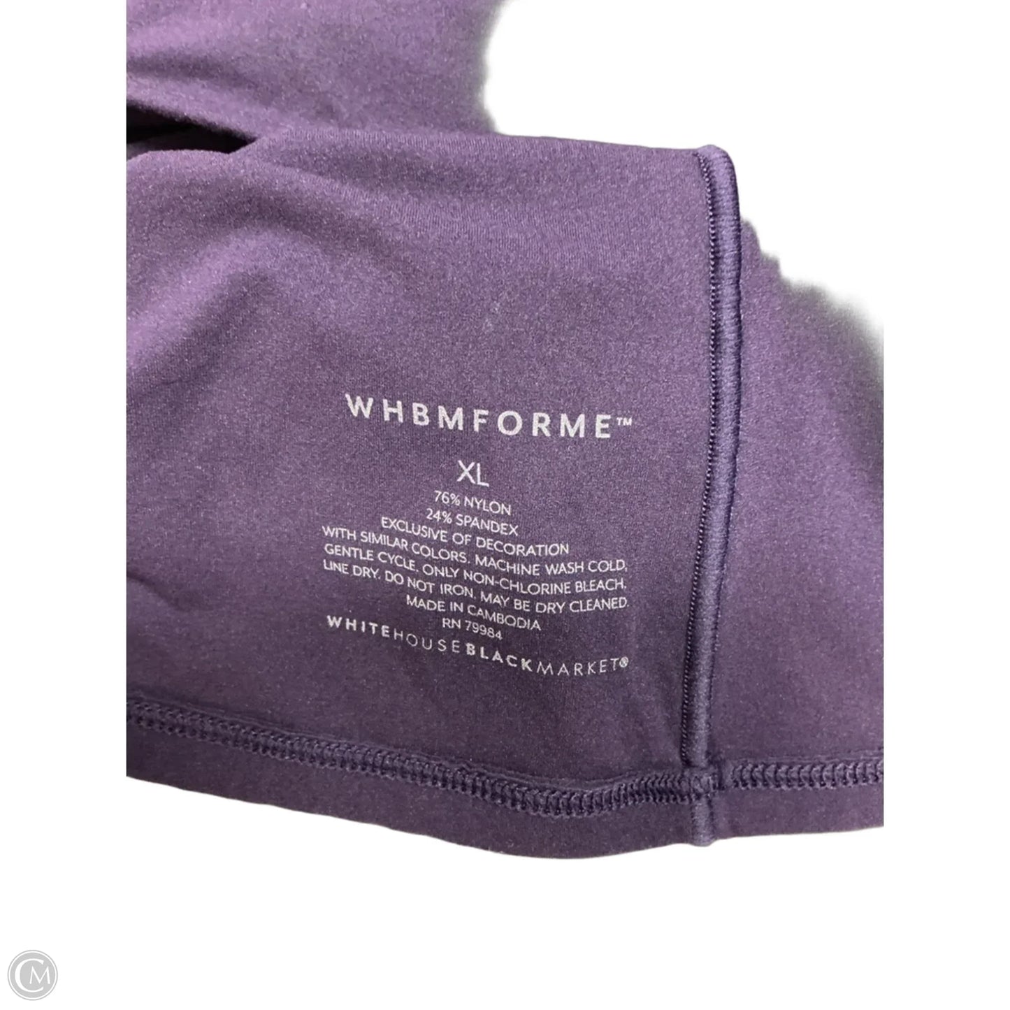 Top Sleeveless By White House Black Market In Purple, Size: Xl
