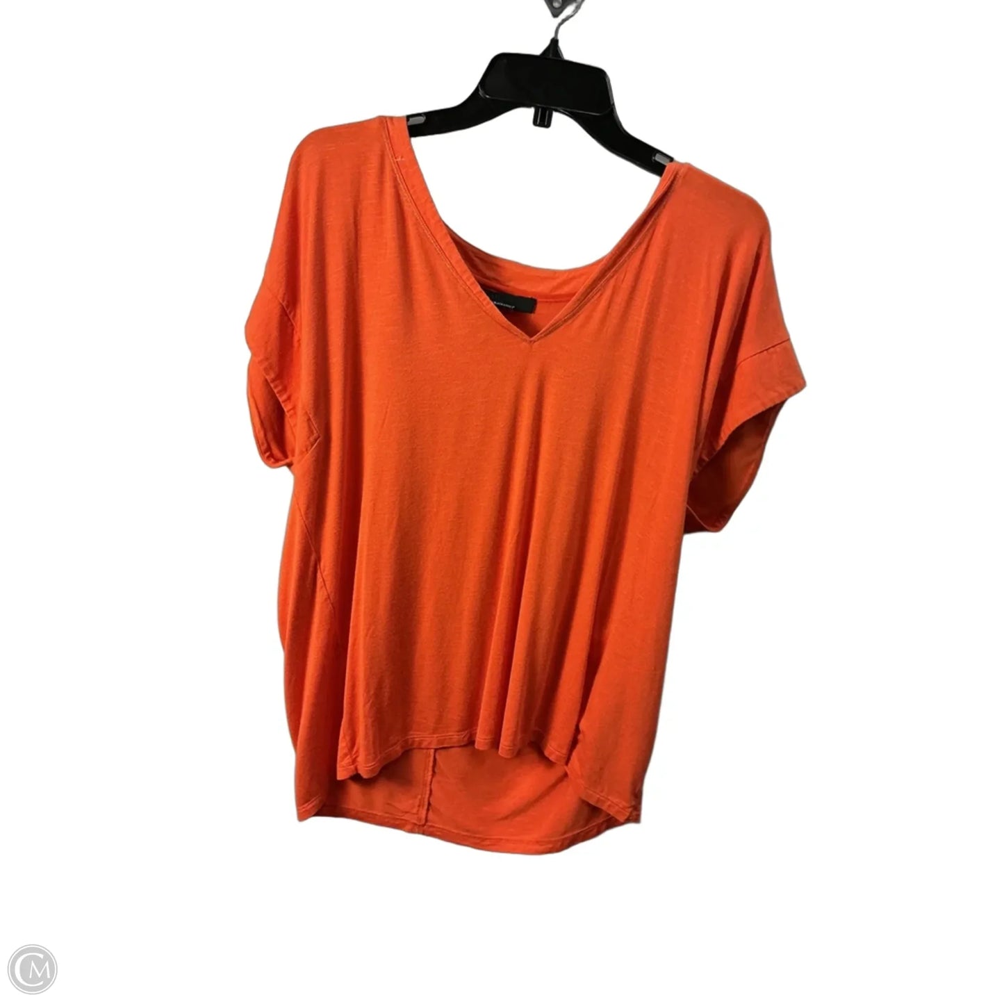 Top Short Sleeve By White House Black Market In Orange, Size: Xl