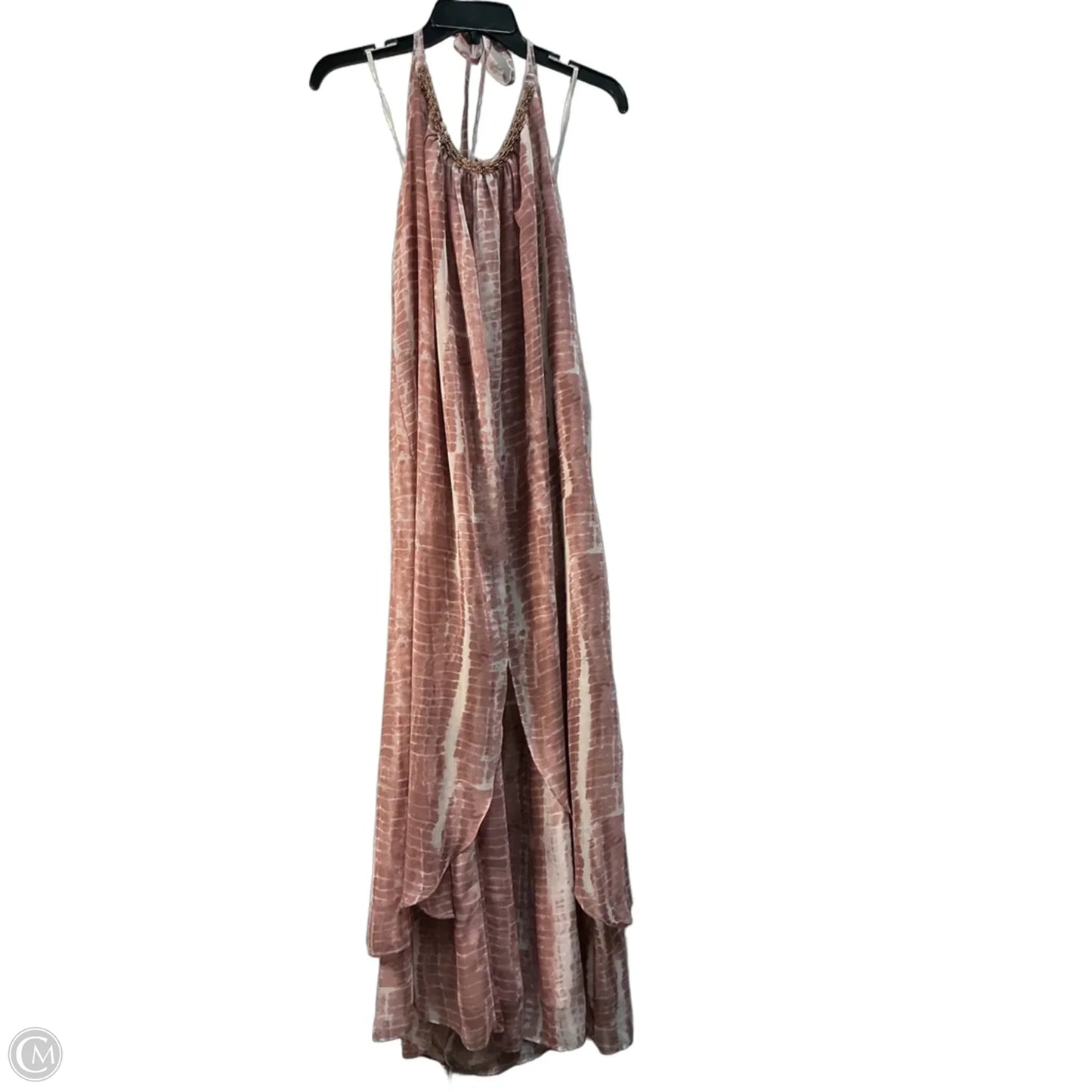 Dress Party Long By Clothes Mentor In Pink, Size: M