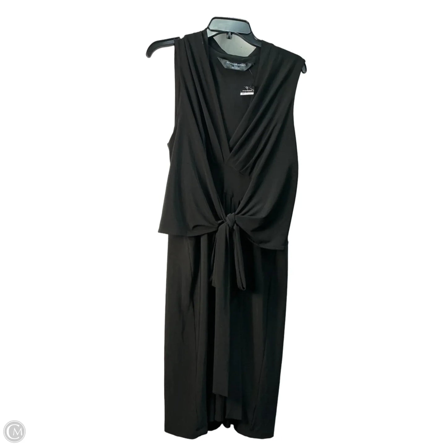 Dress Casual Midi By Norma Kamali In Black, Size: Xl