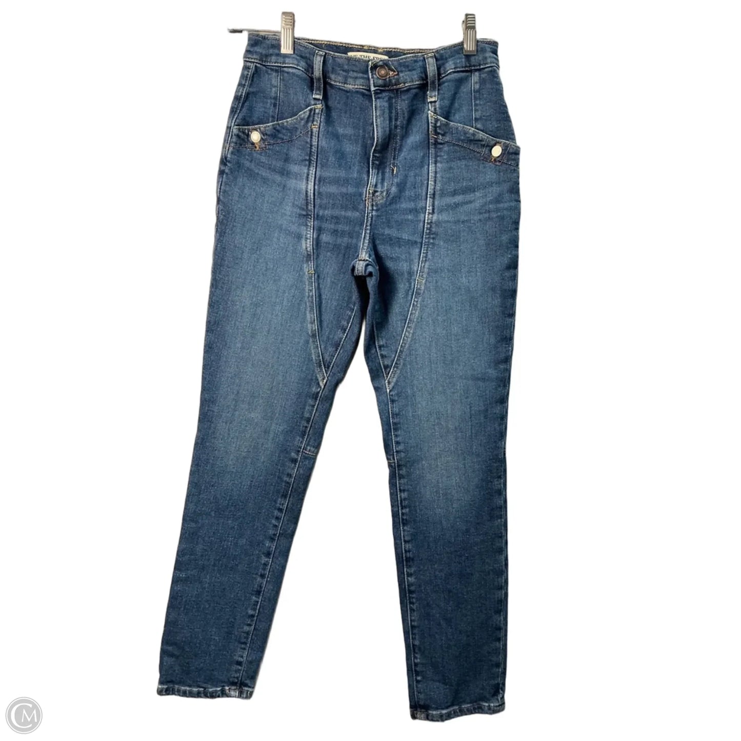 Jeans Skinny By We The Free In Blue, Size: 4