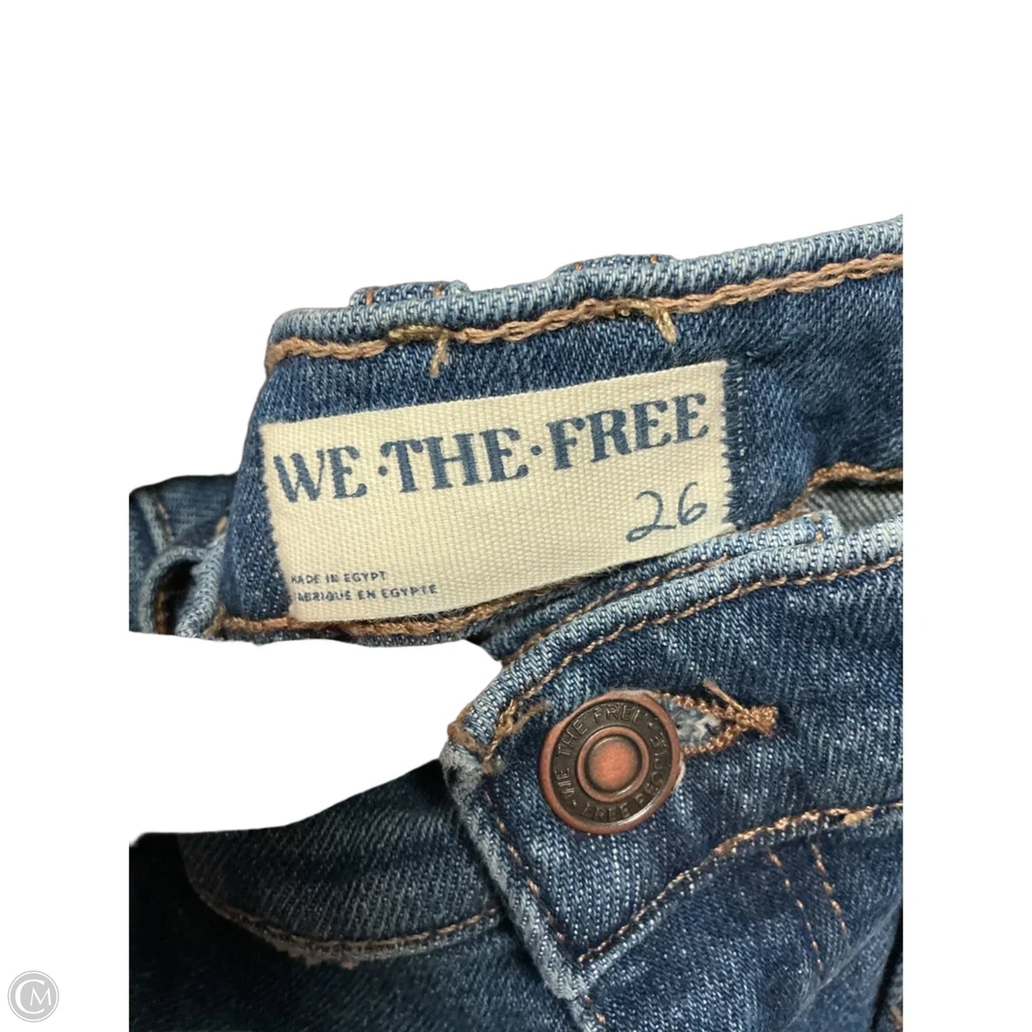 Jeans Skinny By We The Free In Blue, Size: 4
