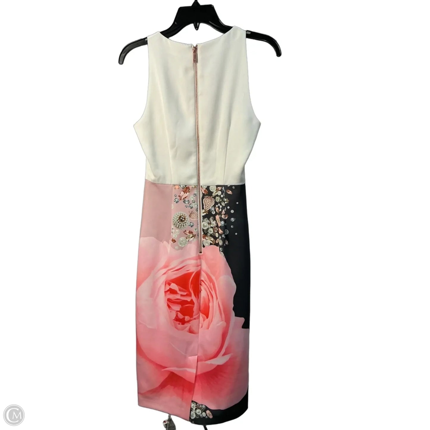 Dress Casual Midi By Ted Baker In Floral Print, Size: S