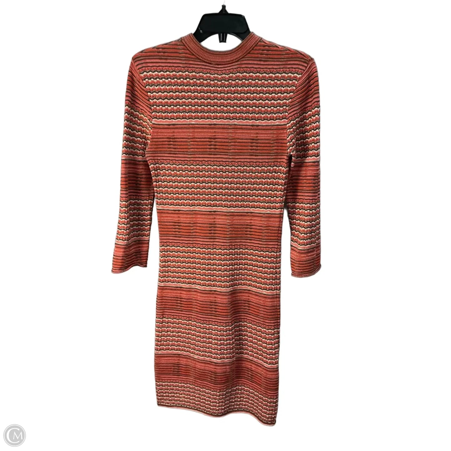 Dress Party Midi By Free People In Orange & Pink, Size: S