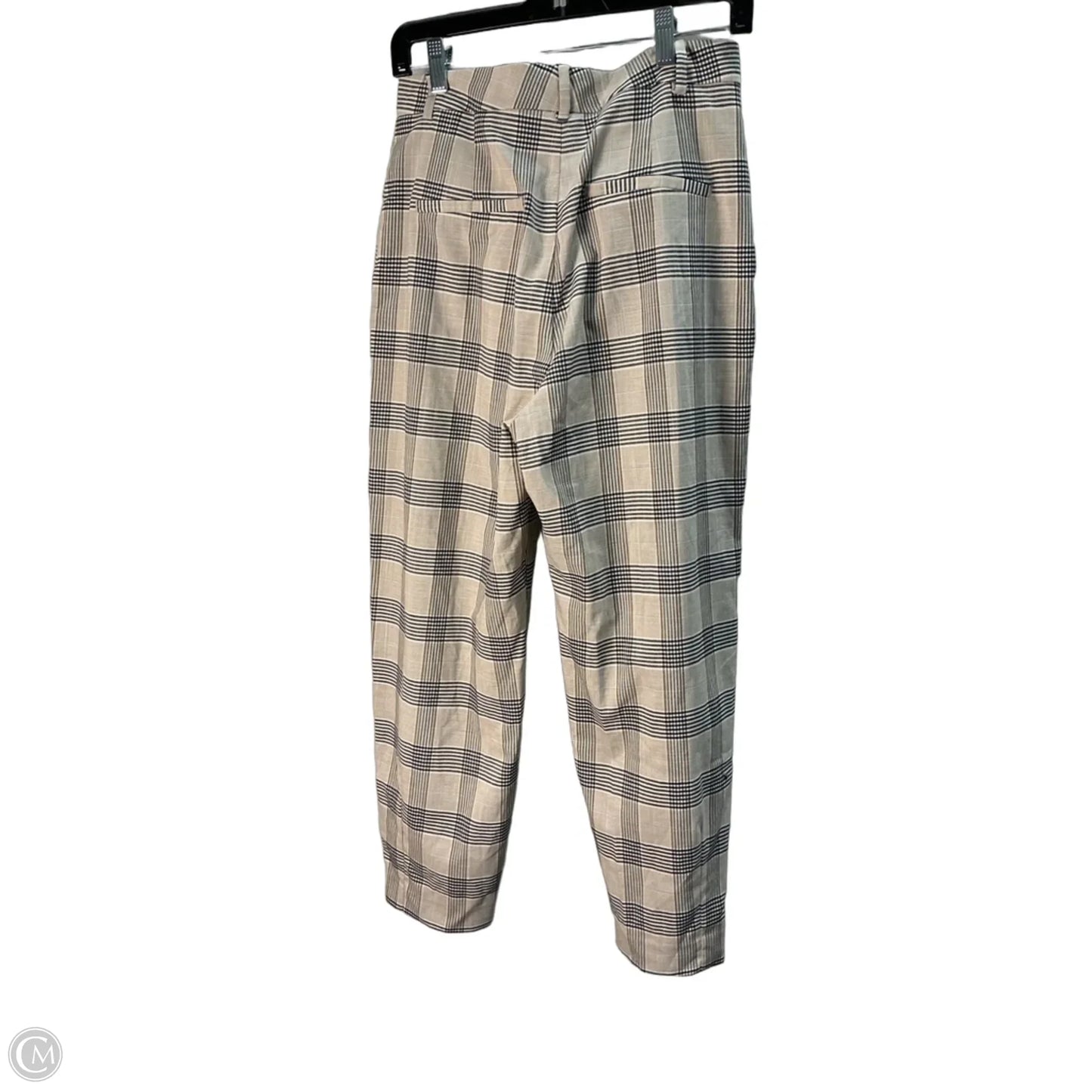 Pants Dress By Zara In Plaid Pattern, Size: M