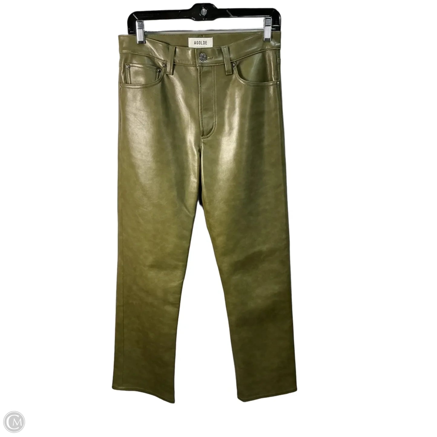 Jeans Boot Cut By Agolde In Green, Size: 4