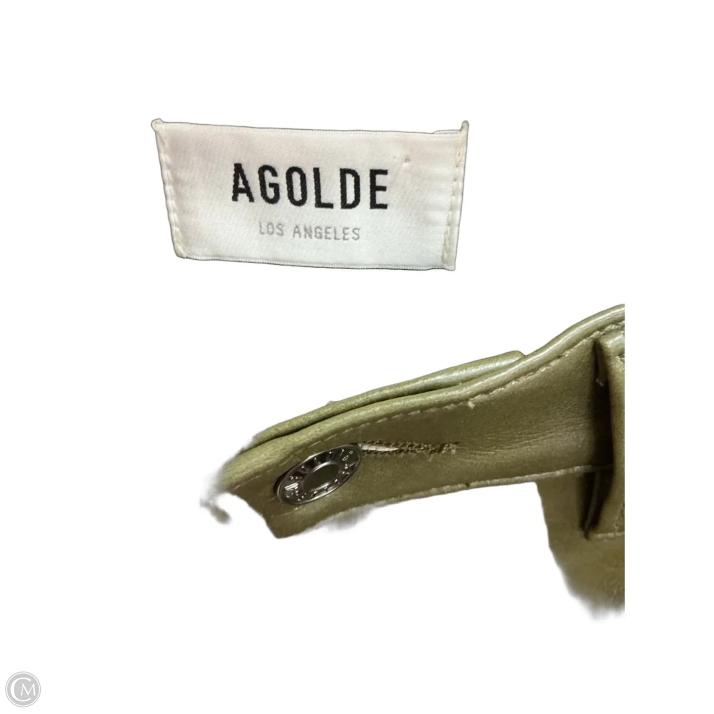 Jeans Boot Cut By Agolde In Green, Size: 4