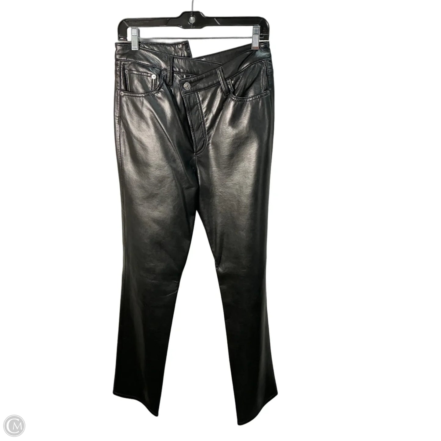 Jeans Boot Cut By Agolde In Black, Size: 4