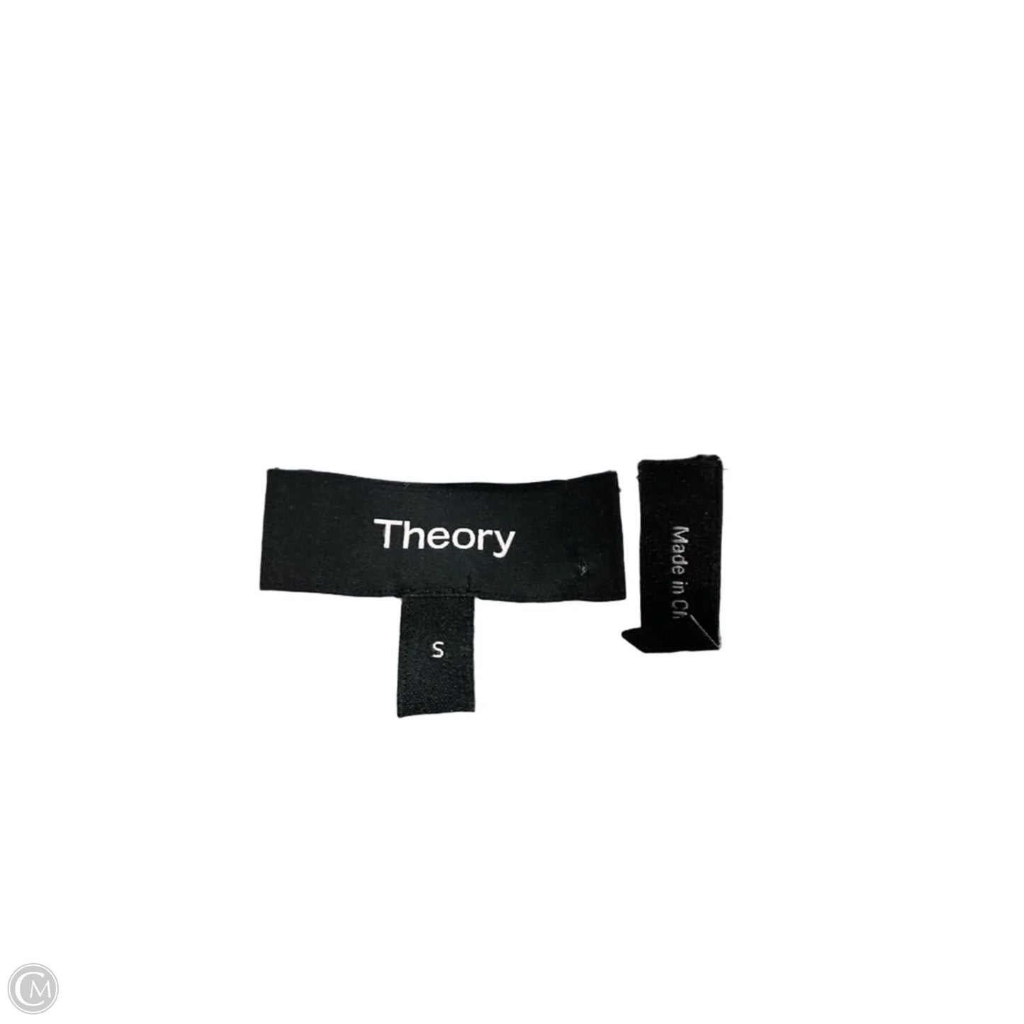 Top Sleeveless By Theory In Green, Size: S