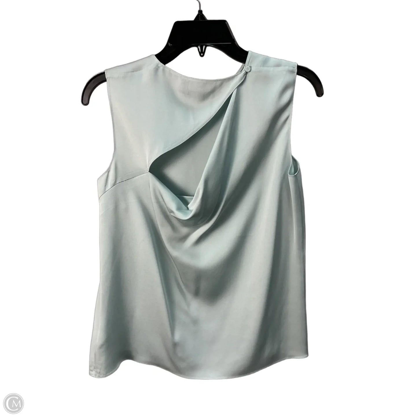 Top Sleeveless By Theory In Green, Size: S