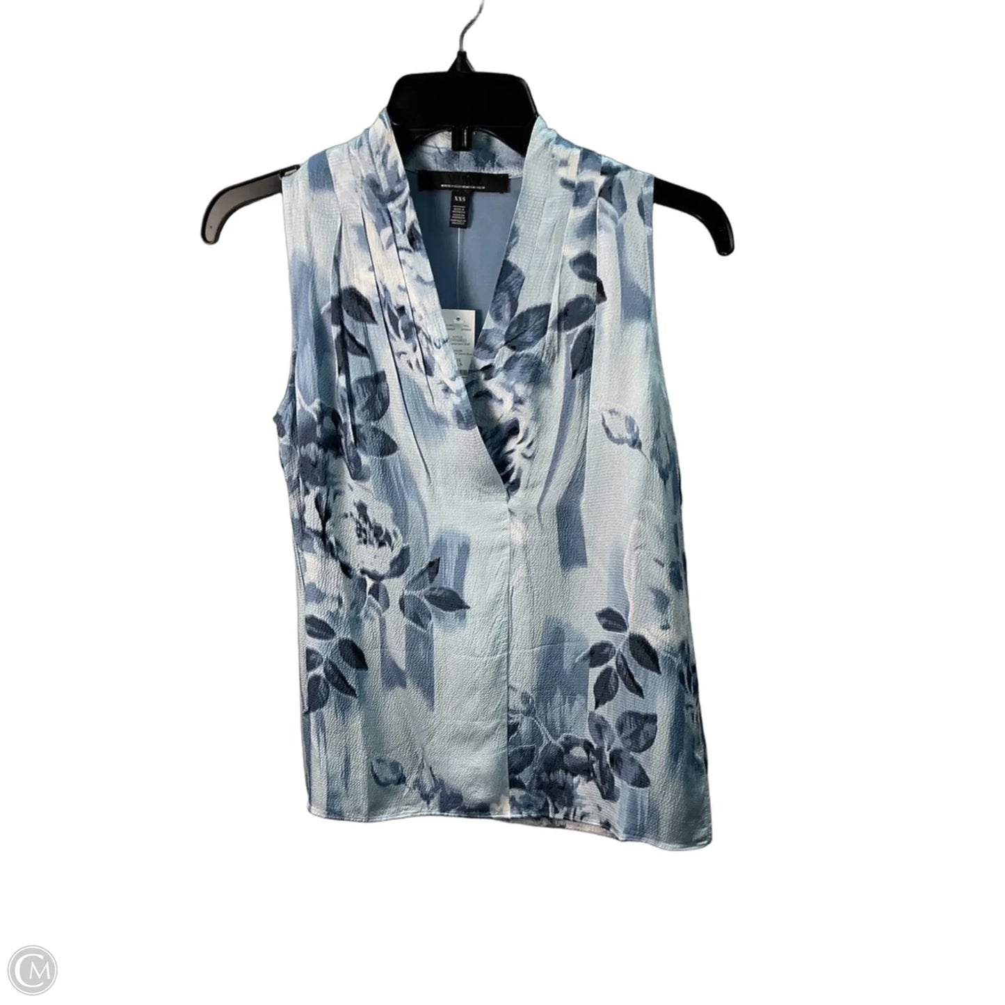 Top Sleeveless By White House Black Market In Blue, Size: Xxs