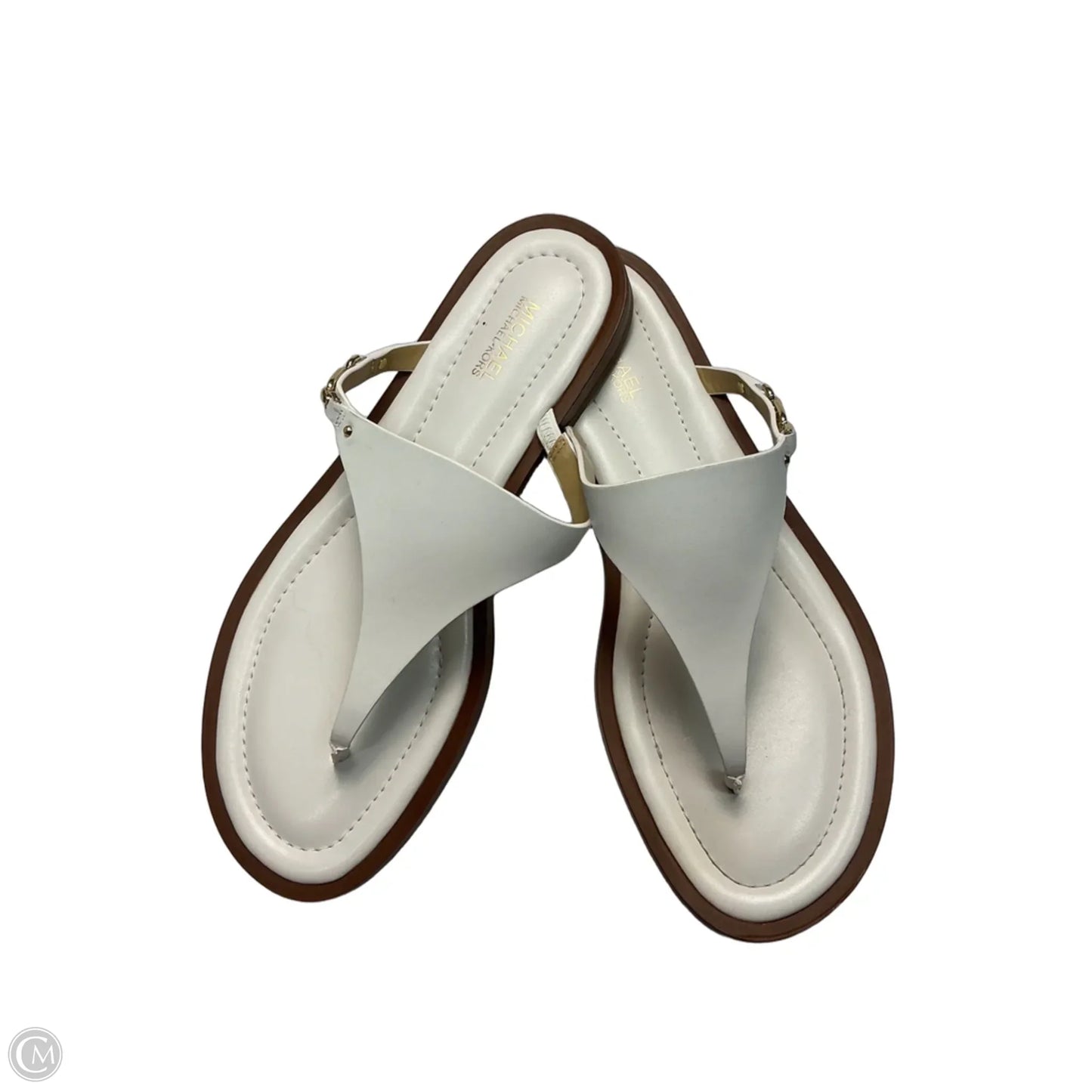 Shoes Flats By Michael By Michael Kors In White, Size: 9