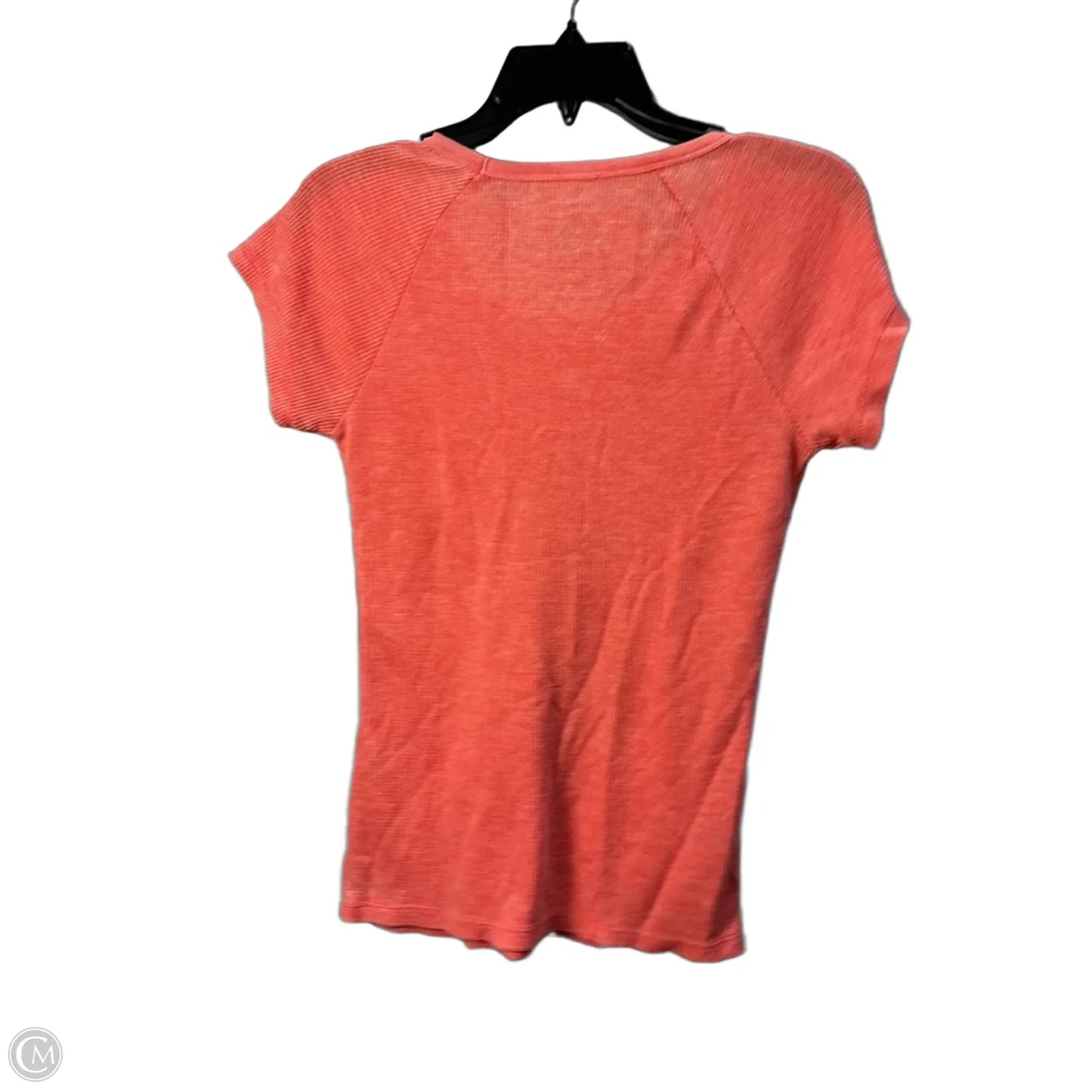 Top Short Sleeve Basic By Te Verde In Orange, Size: M