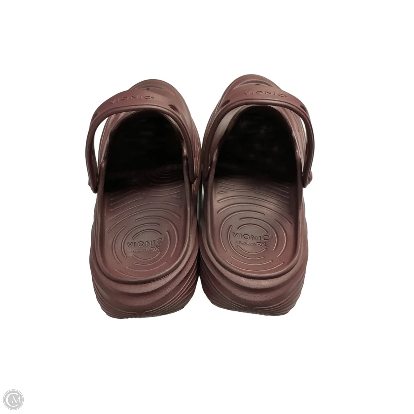 Shoes Flats By Vionic In Maroon, Size: 9