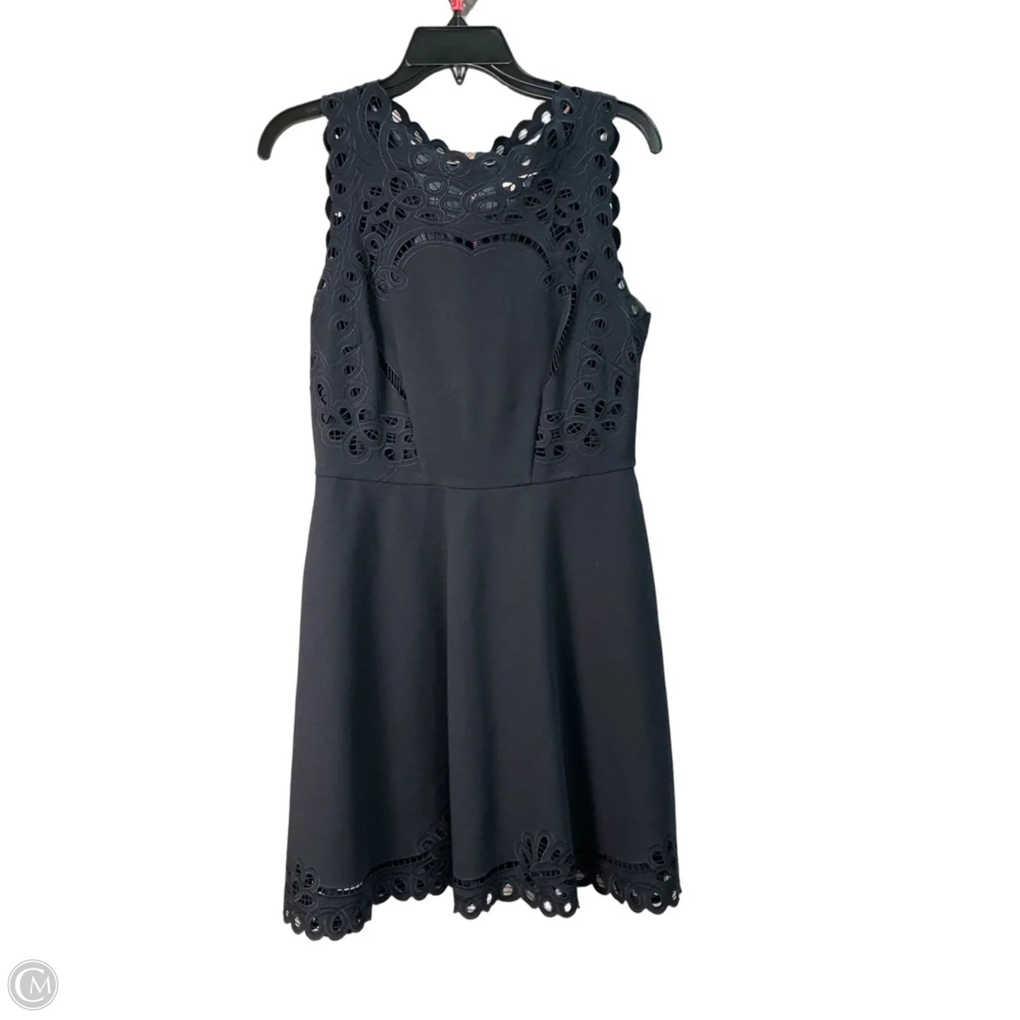 Dress Casual Midi By Ted Baker In Blue, Size: Medium